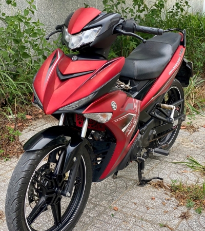 Exciter 150 đỏ đen bóng 